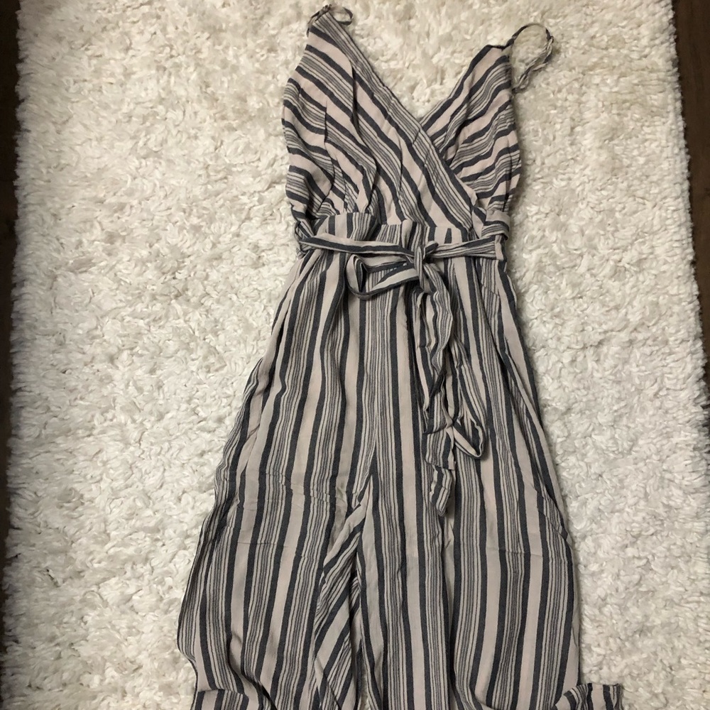 American eagle striped romper